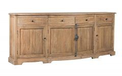 30 Best Collection of Natural Oak Wood 78 Inch Sideboards