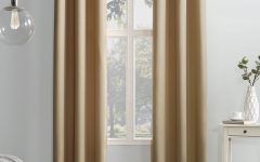 2024 Best of Copper Grove Speedwell Grommet Window Curtain Panels