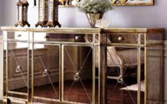 Glass Buffet Table Sideboards