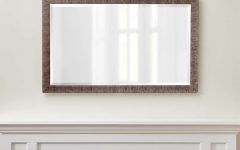 15 Best Collection of Linen Fold Silver Wall Mirrors