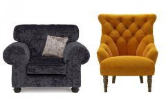 Top 30 of Fabric Armchairs