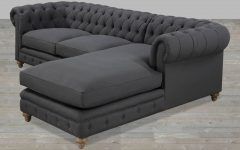 Tufted Sectional Sofa with Chaise