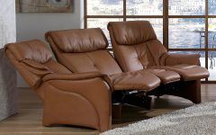 Curved Recliner Sofa