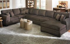 The 10 Best Collection of Large Sectional Sofas