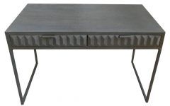 15 Best Collection of Smoke Gray Wood 1-drawer Desks