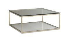 10 Inspirations Square Glass Coffee Tables Contemporary