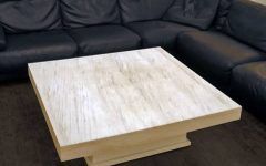 Square Stone Coffee Tables