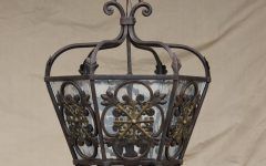 Wrought Iron Lights Fixtures for Kitchens