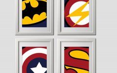 20 The Best Superhero Wall Art