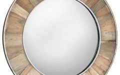 15 Collection of Organic Natural Wood Round Wall Mirrors