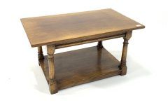 2024 Latest Honey Oak and Marble Coffee Tables