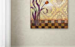 20 Collection of Tile Canvas Wall Art