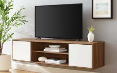 White Wall Mounted Tv Stands