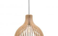15 Collection of Timber Pendant Lights