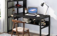 15 Ideas of Black and Silver Modern Office Desks