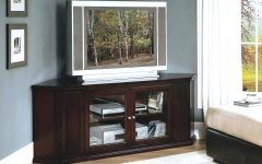 Corner Tv Cabinets for Flat Screens with Doors