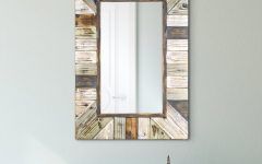 15 Ideas of Rustic Wood Wall Mirrors
