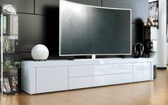 Modern White Gloss Tv Stands