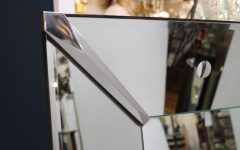 15 Collection of Cut Corner Edge Wall Mirrors