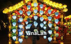 Outdoor Vietnamese Lanterns