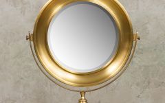 15 Ideas of Antique Brass Standing Mirrors