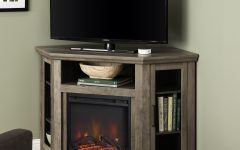 15 Collection of Grey Corner Tv Stands