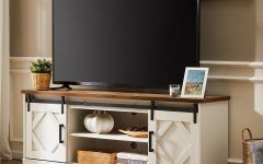 Entertainment Center with Storage Cabinet