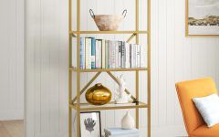 15 The Best Brass Bookcases