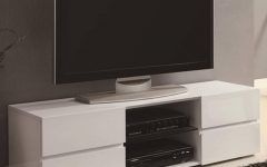 White and Wood Tv Stands