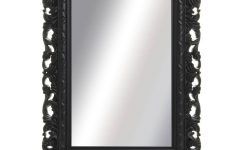 2024 Latest Black Ornate Mirrors
