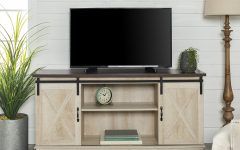Woven Paths Franklin Grooved Two-door Tv Stands