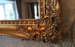 Gold Decorative Wall Mirrors